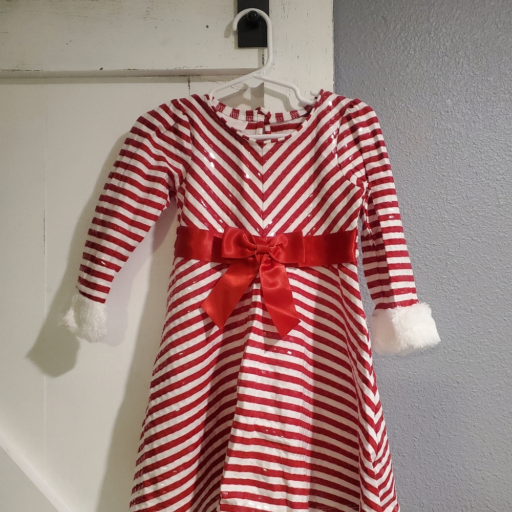 Red and white Candy Cane Dress